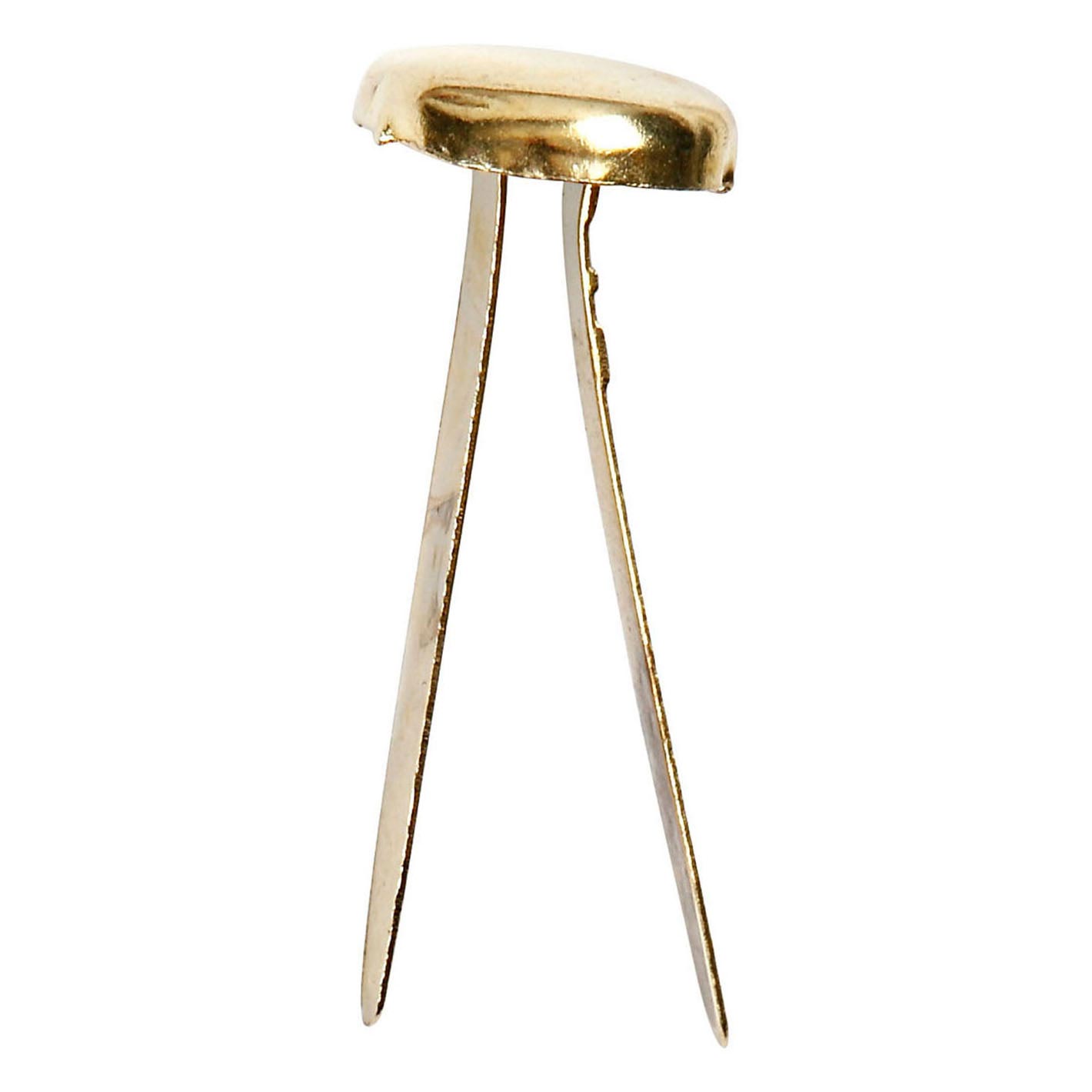 Verschlussklammer, L 20 Mm, 70 Stck., Gold