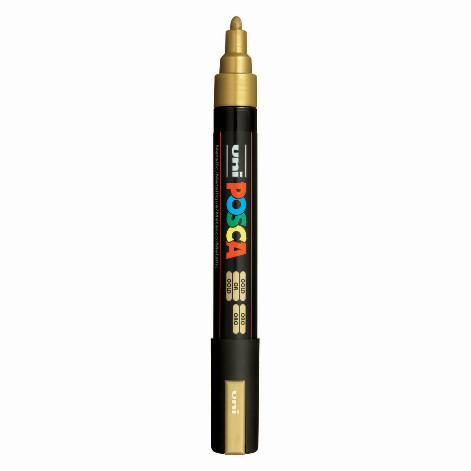 Uni Posca Verfmarker PC5M Goud - conische punt 2,5 mm