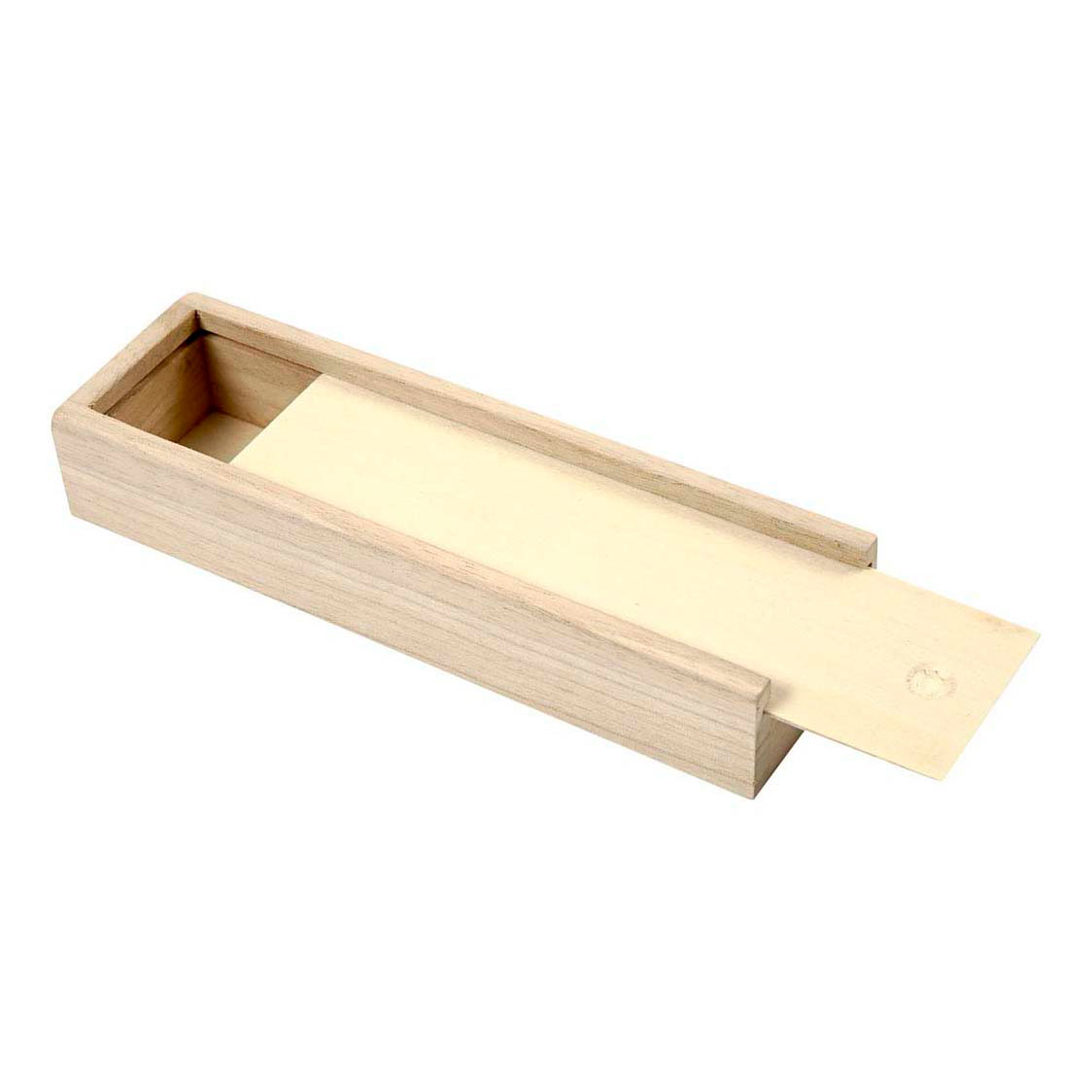 Stiftebox, Gr??e 20x6x3,5 Cm, Innenma?e 18,4+4,5+3,3 Cm, 1 Stck., Kaiserbaum