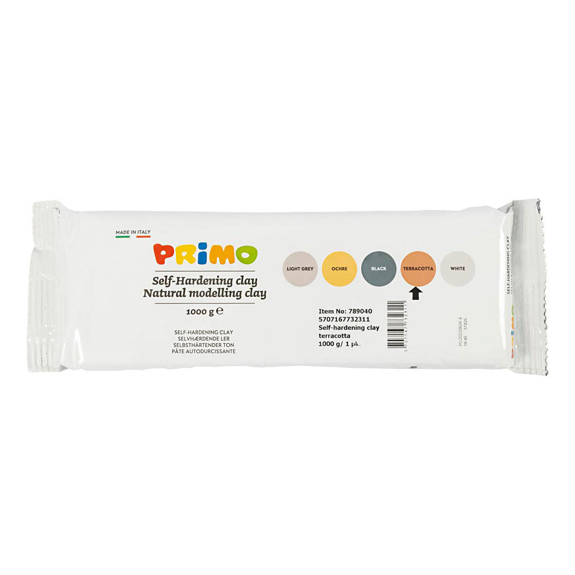 Selbsth?rtender Ton, 1000 G, Terrakotta