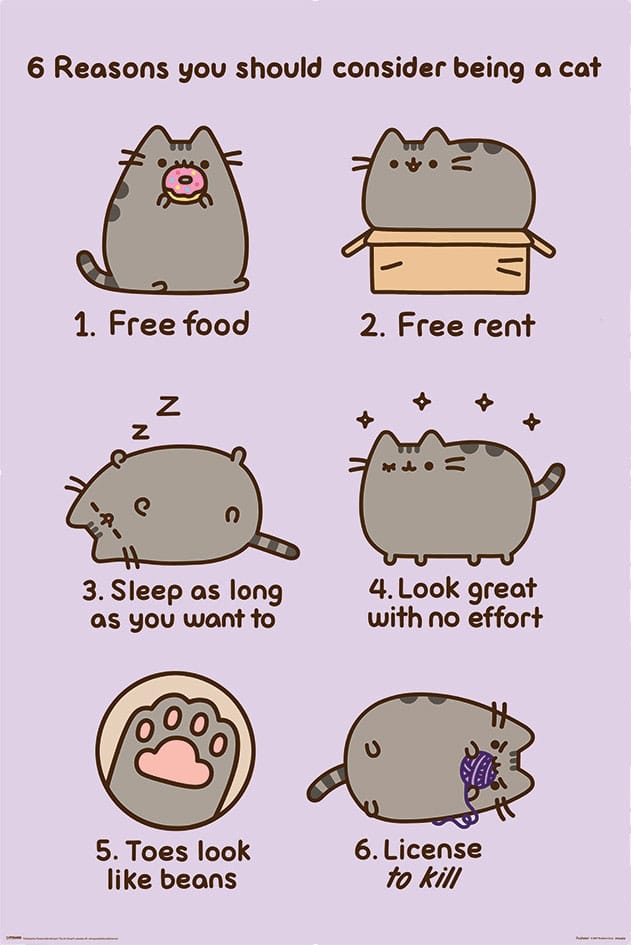 Pusheen Reason To Be A Cat (POSTER 61x91,5)