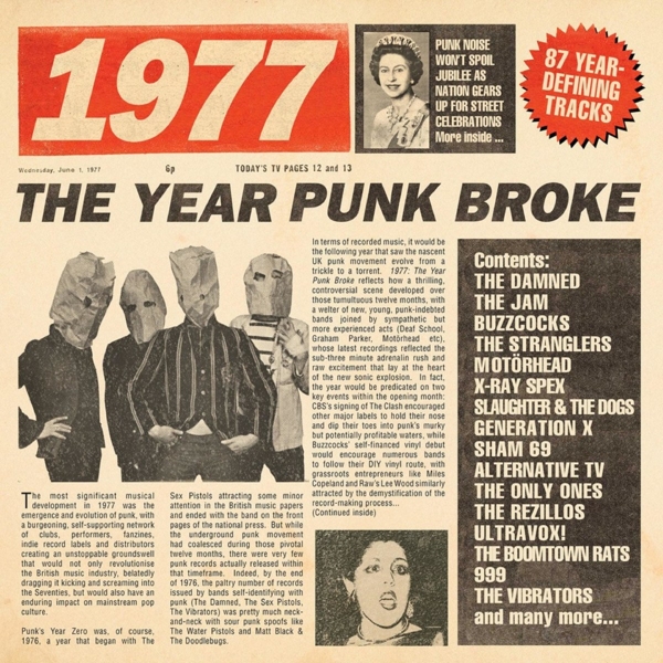 Various Artists - 1977 (The Year Punk Broke) (3 CD) (Remastered)