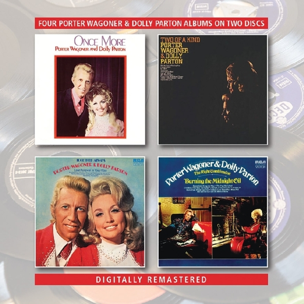Dolly Parton & Porter Wagoner - Once More/Two Of A Kind/ The Right Combination.../Together Always (2 CD)