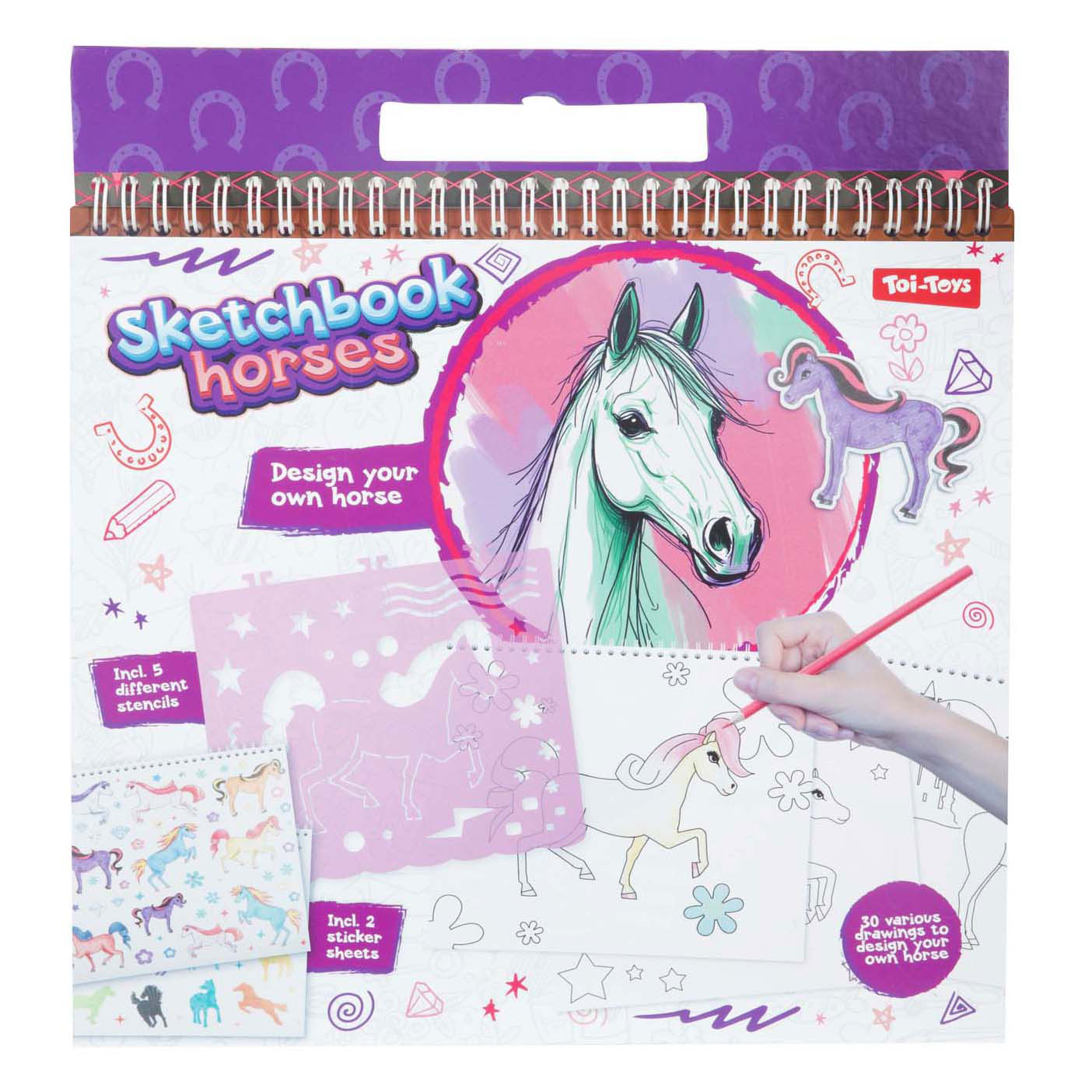 Design je eigen Pony Schetsboek