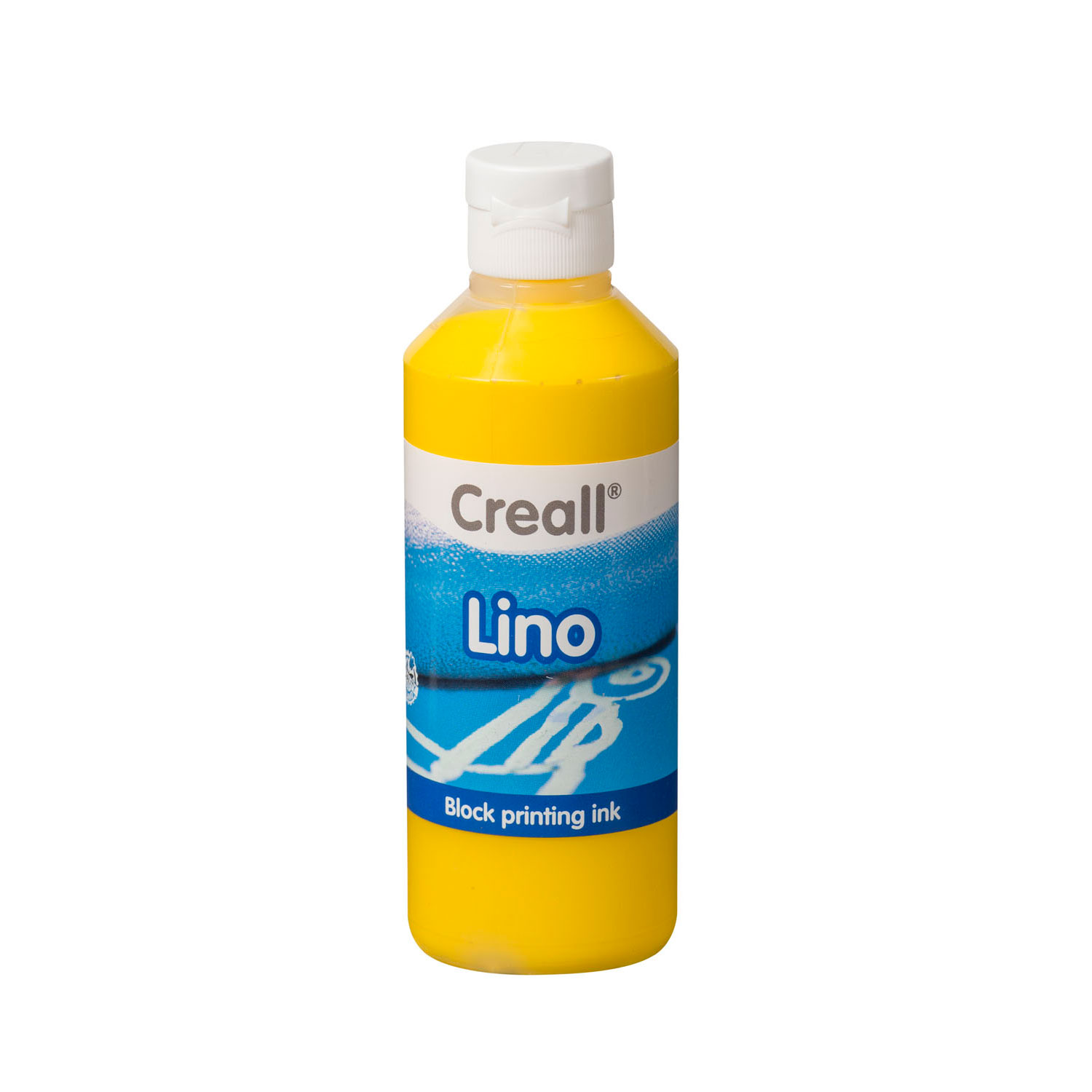 Creall - Creall Lino Blockprintverf Geel, 250ml