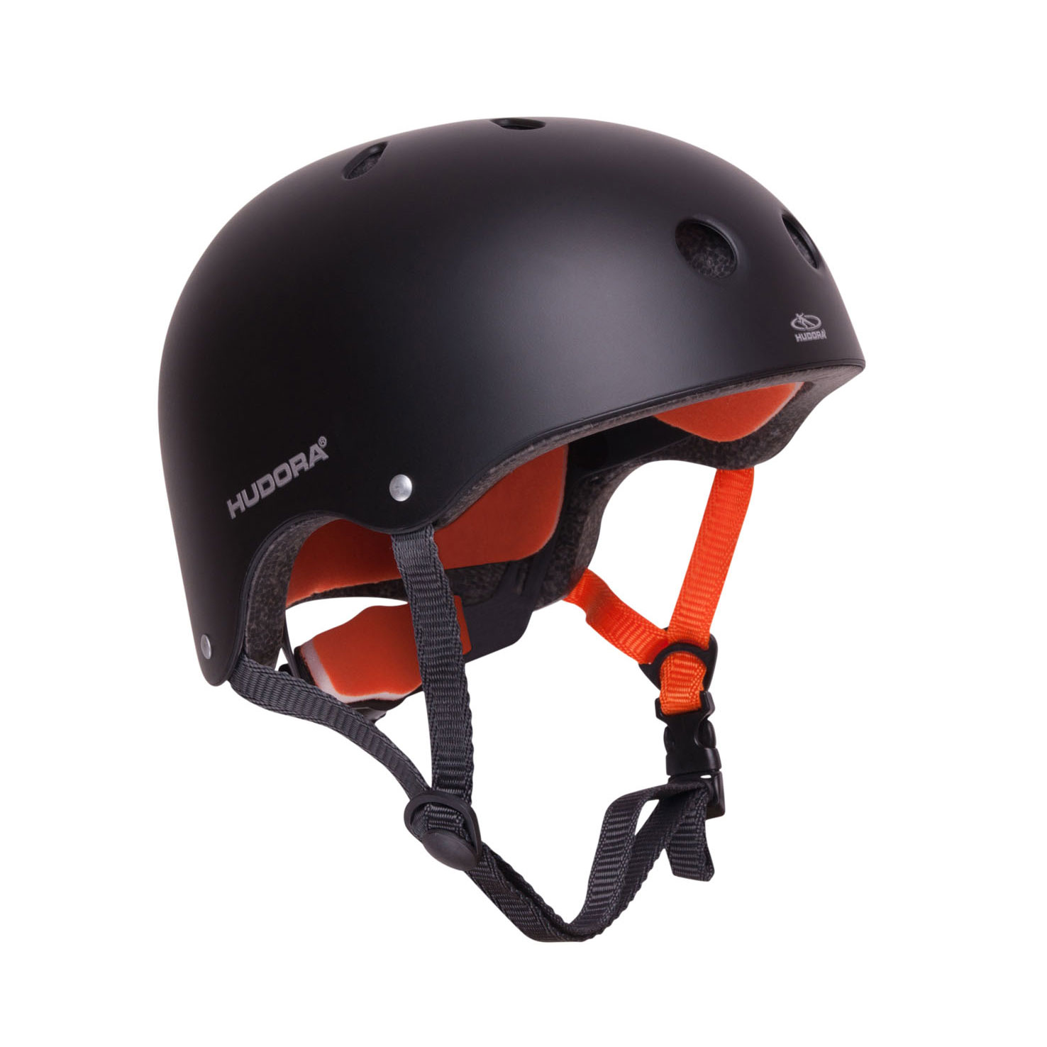 Hudora - Hudora Skatehelm Antraciet - Maat 51-55
