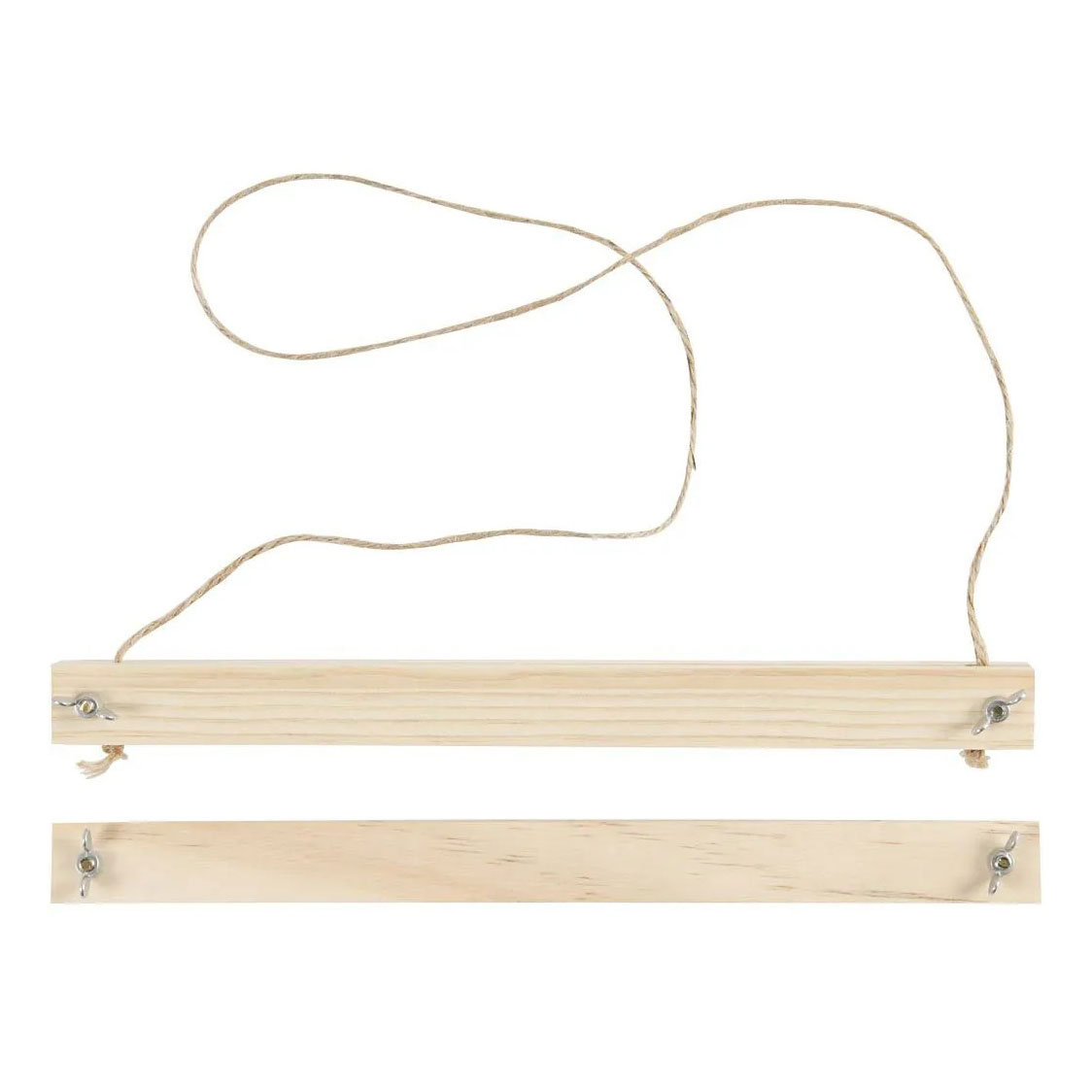 Bilderleisten, B 25 Cm, H 2 Cm, 1 Set, Kiefernholz