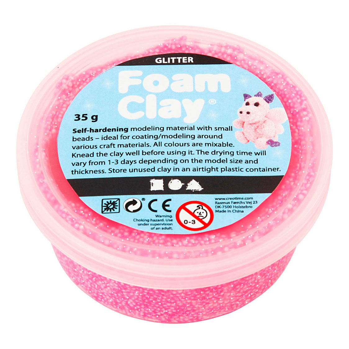 Foam Clay?, 35 G, Pink