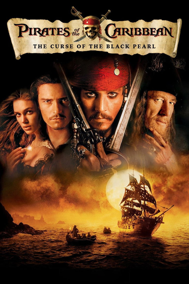 Pirates Of The Caribbean 1 - The Curse Of The Black Pearl (DVD)
