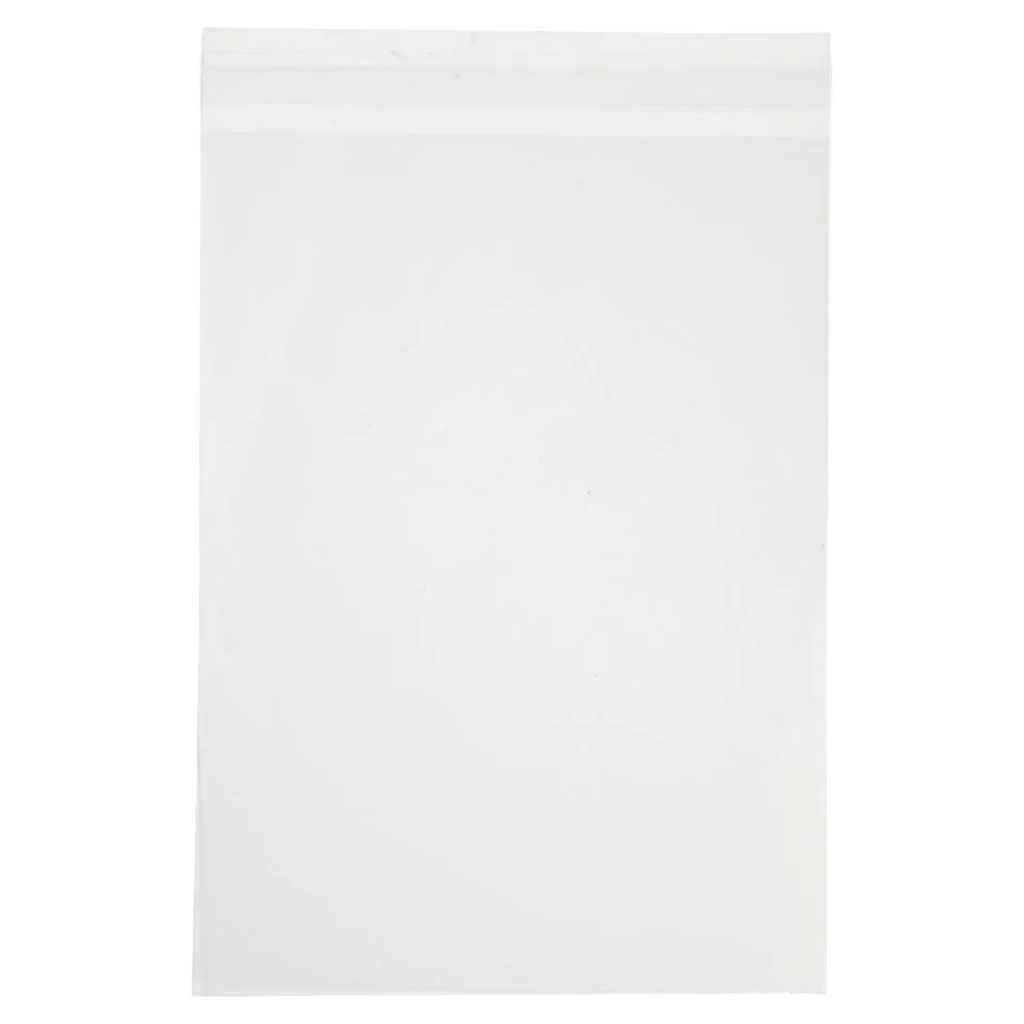 Creotime Cellofaan Zakjes 23x16,8cm 50 Stuks Transparant