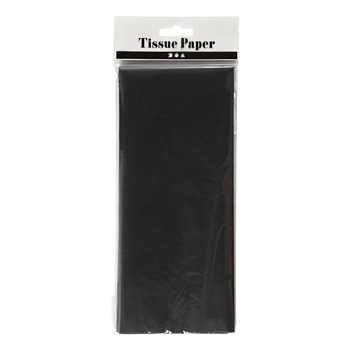 Tissuepapier Zwart 10 Vellen 14 gr, 50x70cm