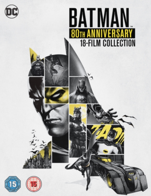 Batman 80th Anniversary 18 Film Collection