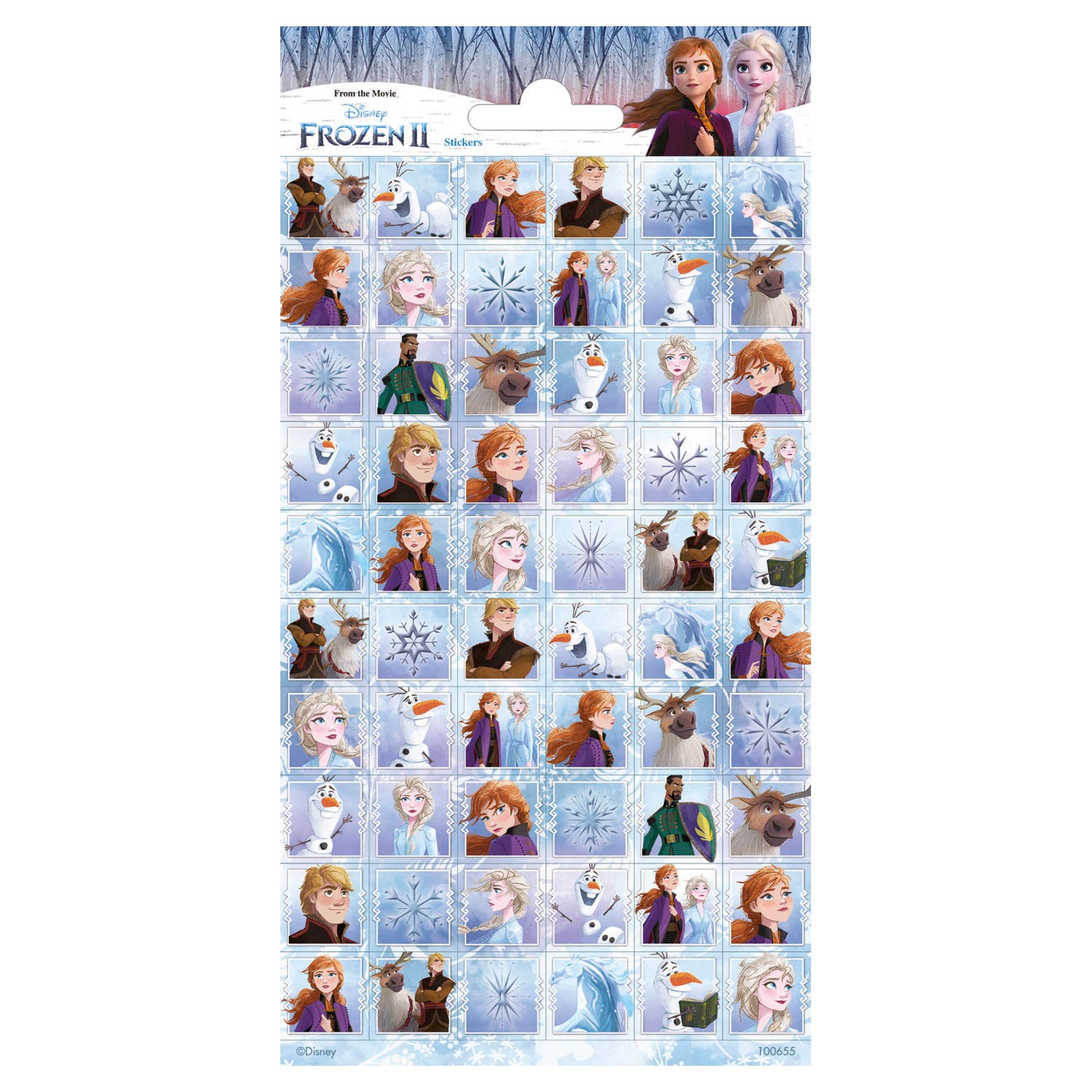 Totum - Totum Stickervel Disney Frozen 2