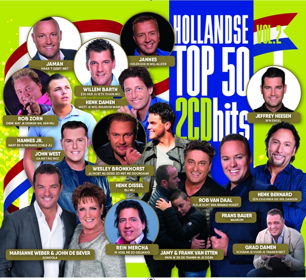 Various Artists - Hollandse Hits Top 50 - Deel 2 (2 CD)