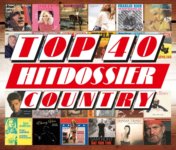 Various Artists - Top 40 Hitdossier Country (4 CD)