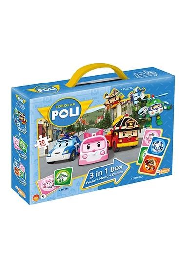 Robocar Poli - 3in1 Spellenbox