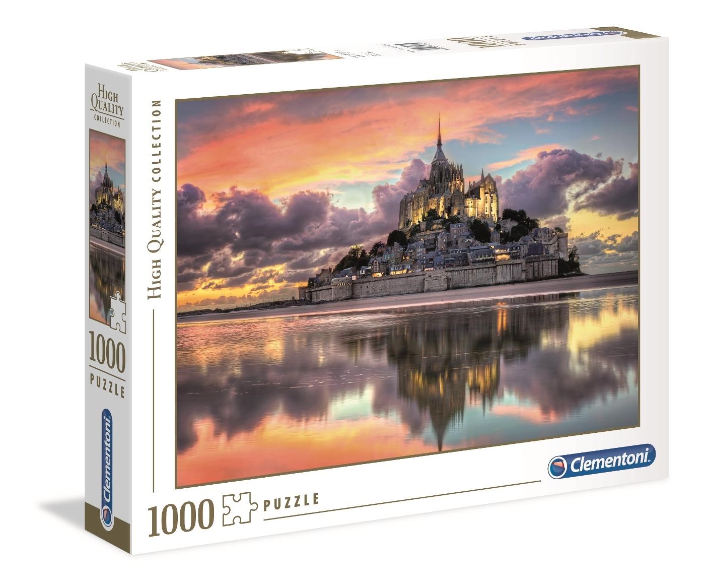 Mont Saint-Michel HQC (1000 Stukjes) (Puzzle)