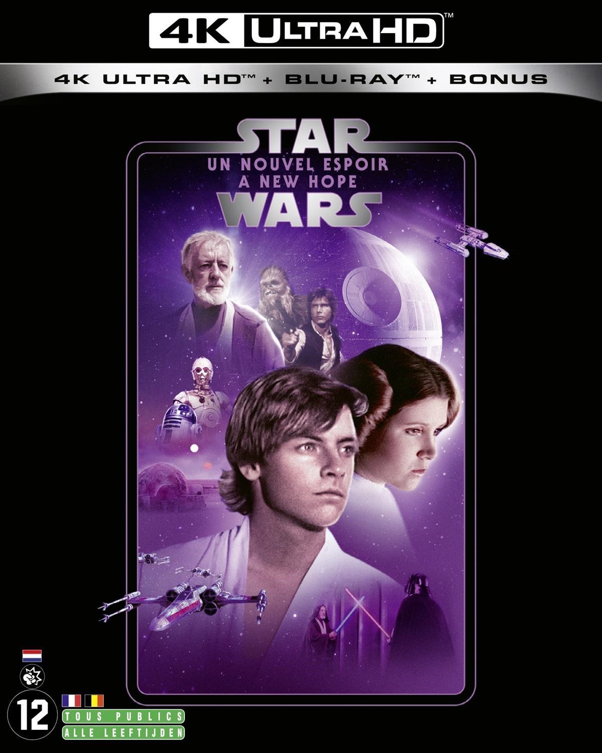 Star Wars Episode 4 - A New Hope  (4K Ultra HD Blu-ray) (Import geen NL ondertiteling)