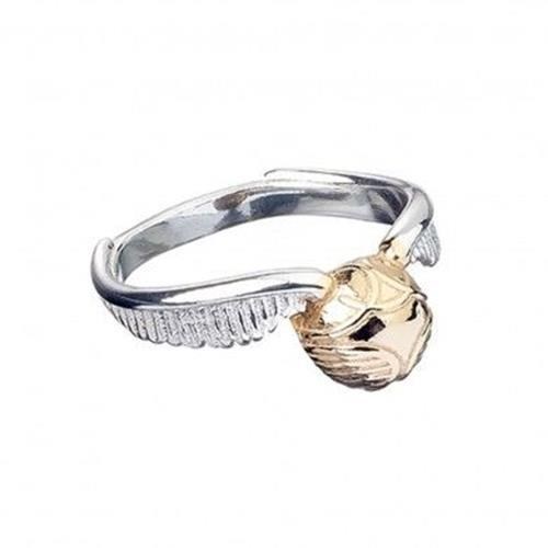 Harry Potter - Stainless Steel Golden Snitch Ring Large