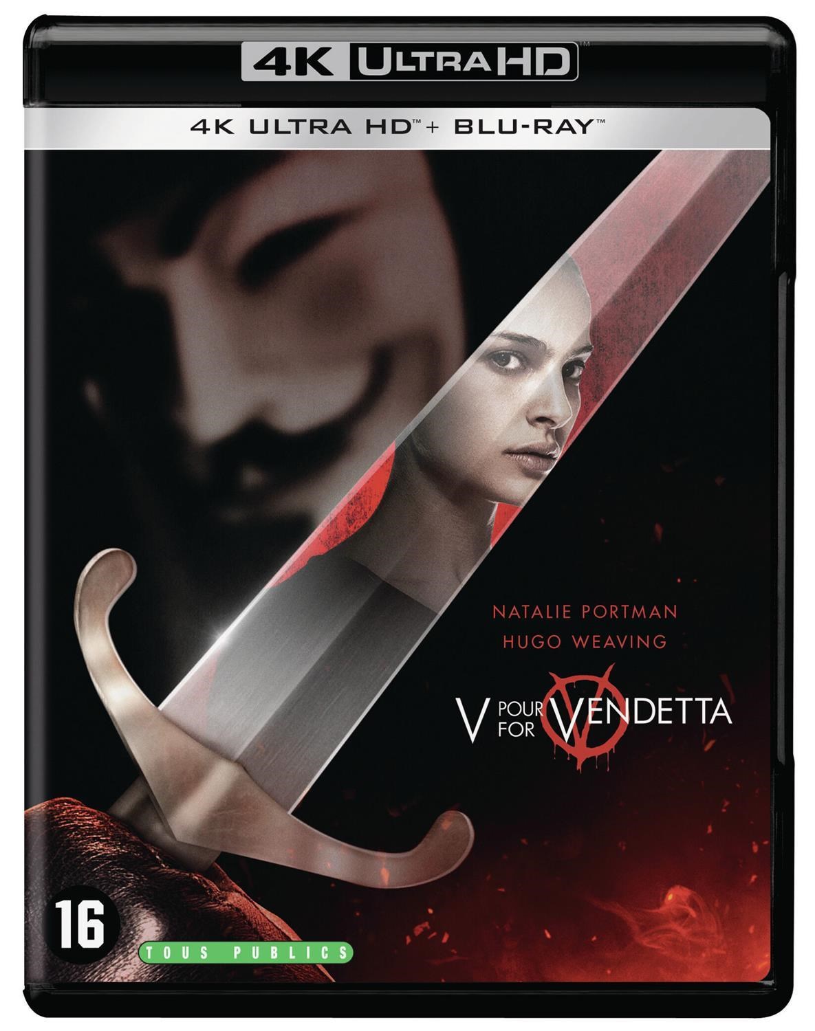 V For Vendetta (4K Ultra HD Blu-ray)