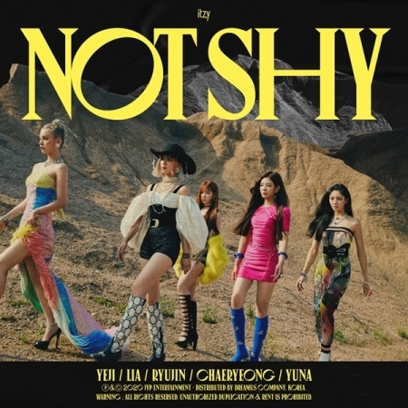 ITZY NOT SHY (A VER. / B VER. / C VER.)