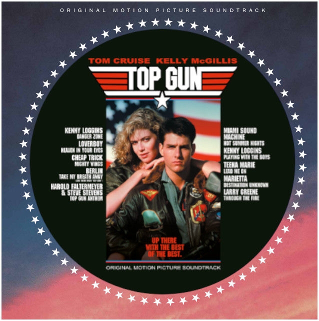 Various Artists - Top Gun Original Motion Picture Soundtrack (LP) (Limited Edition) (Picture Disc)