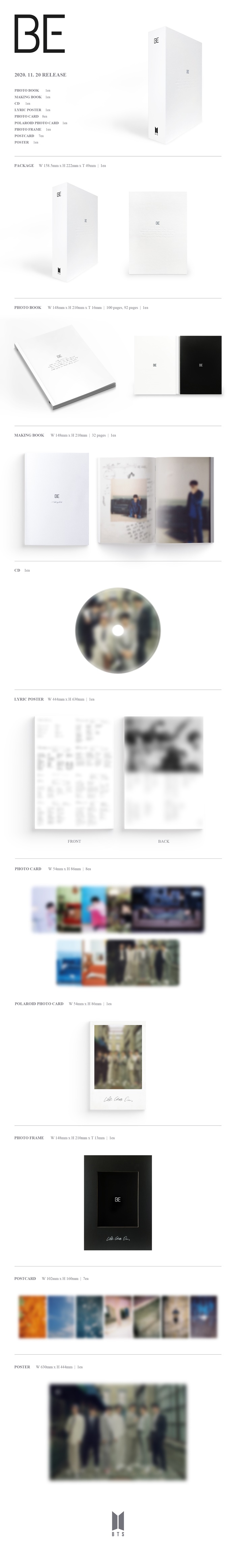 BTS - BE (CD) (Deluxe Edition)