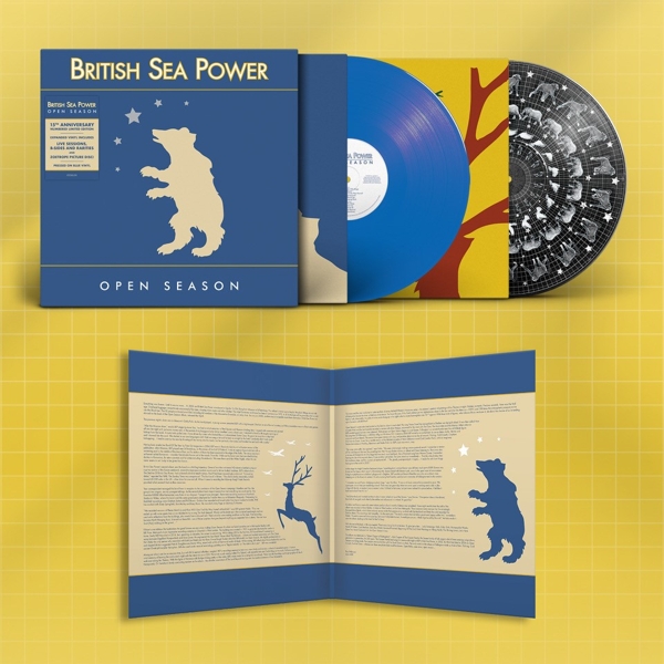 British Sea Power - Open Season (2 LP) (15th Anniversary Edition) (Coloured Vinyl) (Picture Disc) (Limited Edition) (Remastered)