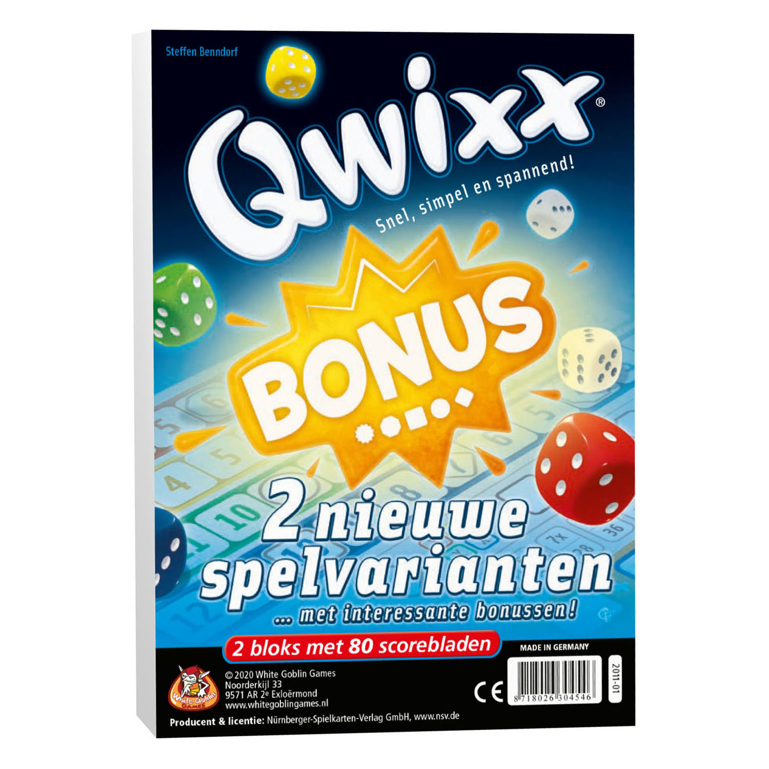 Qwixx Bonus (Standaard editie)