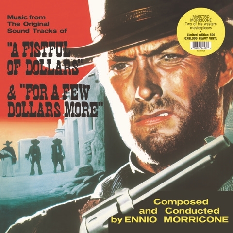 Ennio Morricone Orchestra - A Fistful of Dollars / For a Few Dollars More (LP) (Limited Edition) (Remastered) (Coloured Vinyl)