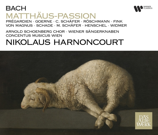 Arnold Schoenberg Chor, Die Wiener Sängerknaben, Concentus Musicus Wien, Nikolaus Harnoncourt - J.S. Bach: Matthäuspassion Bwv 244 (3 CD)