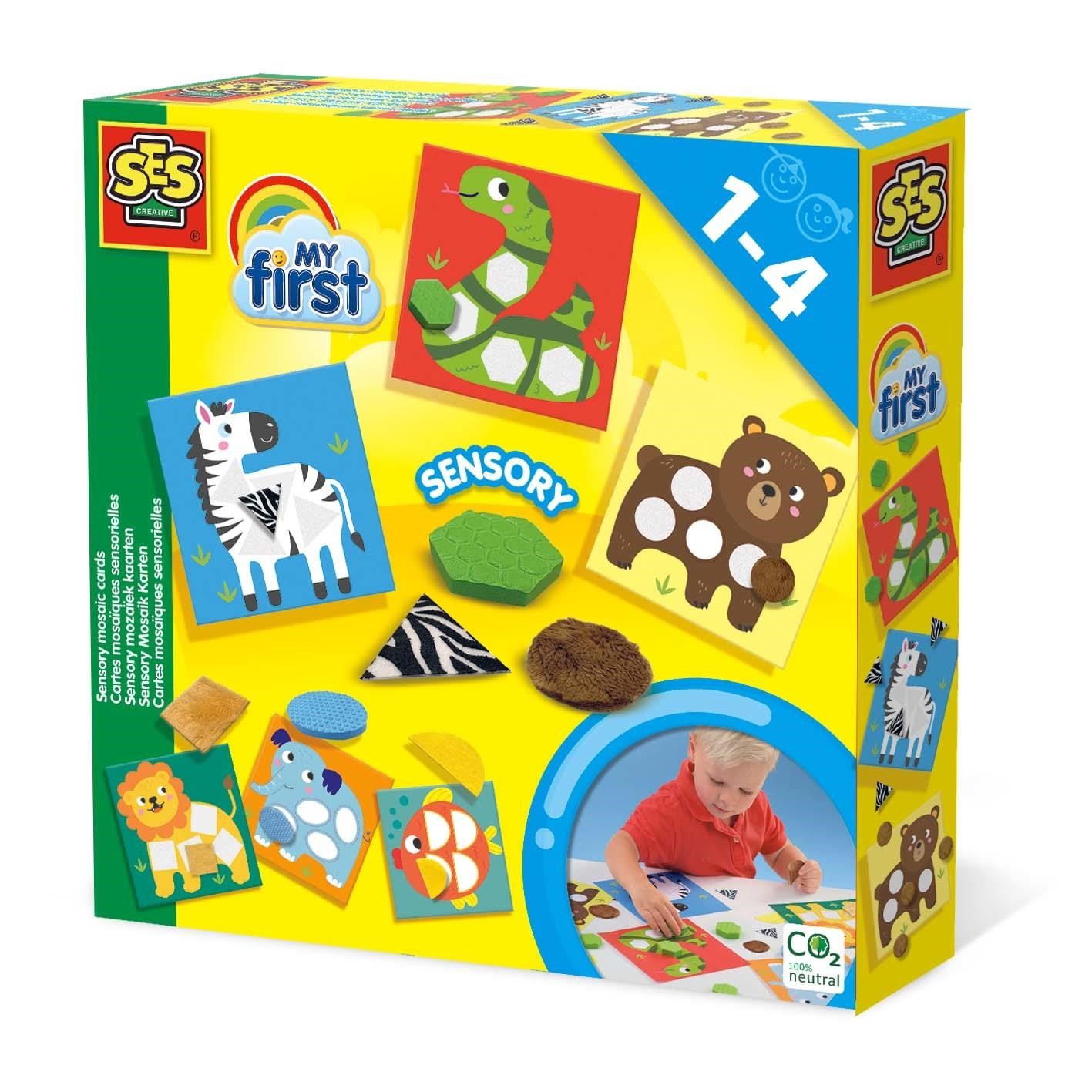 SES My First - Sensory Mozaïek Kaarten
