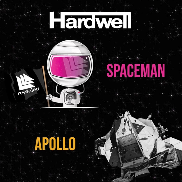 Hardwell - Apollo / Spaceman (7" Single) (Coloured Vinyl)