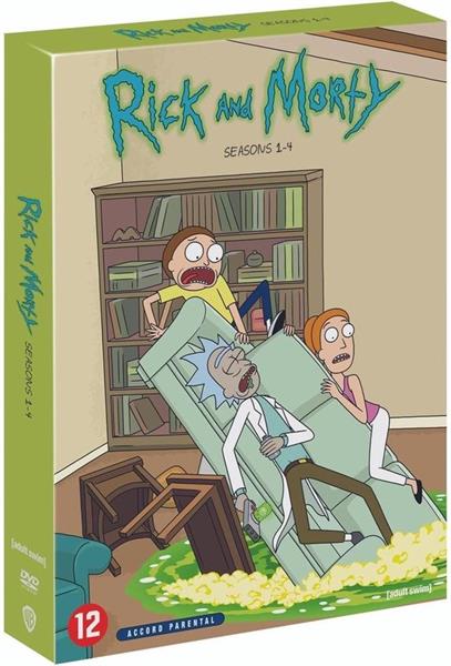 Rick And Morty - Seizoen 1 - 4 (DVD)