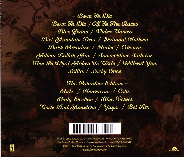 Lana Del Rey - Born To Die (The Paradise Edition) (2 CD) (The Paradise Edition)