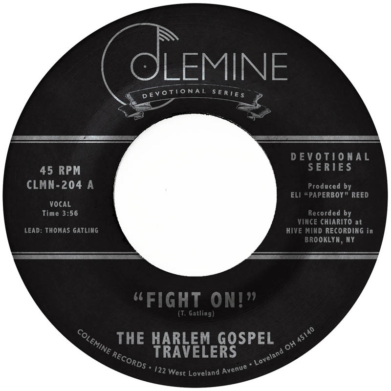 Harlem Gospel Travelers - Fight On! (7" Single) (Coloured Vinyl) (Coloured Vinyl) (Limited Edition)