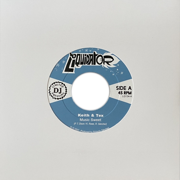 Keith & Tex - Music Sweet/ My Sweet Love (7" Single)