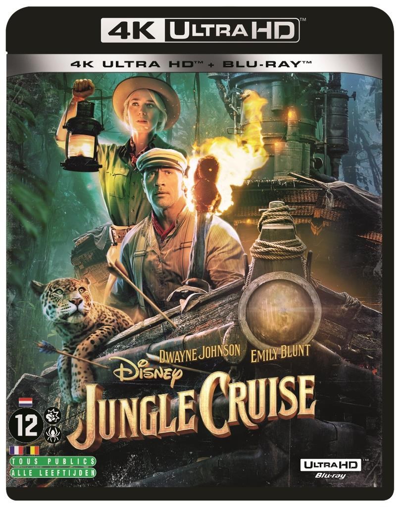 Jungle Cruise (4K Ultra HD Blu-ray) (Import geen NL ondertiteling)