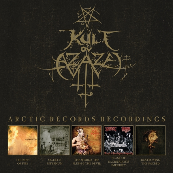 Kult Ov Azazel - Arctic Records Recordings (5 CD)