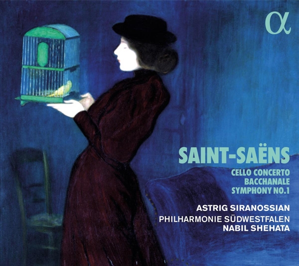 Astrig Siranossian, Südwestfälische Philharmonie, Nabil Shehata - Saint-Saëns: Cello Concerto | Bacchanale | Symphony No. 1 (CD)