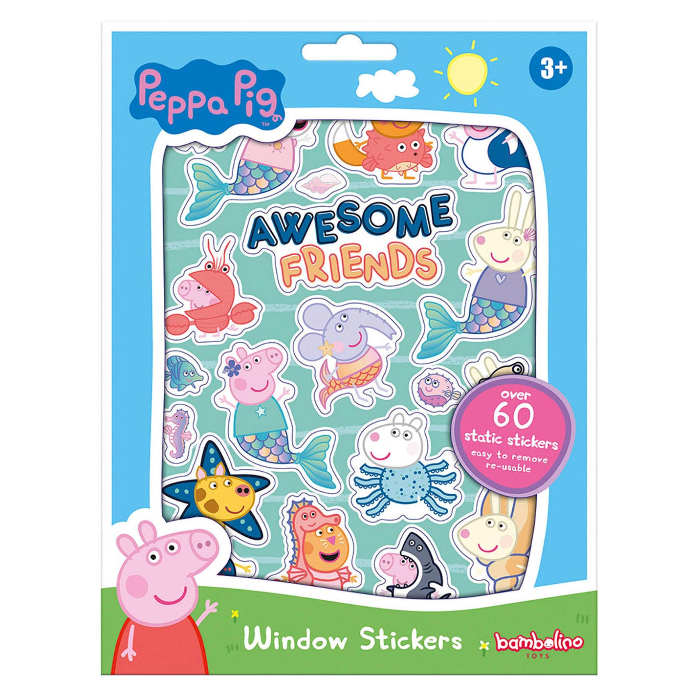 Bambolino Toys - Peppa Pig Raamstickers