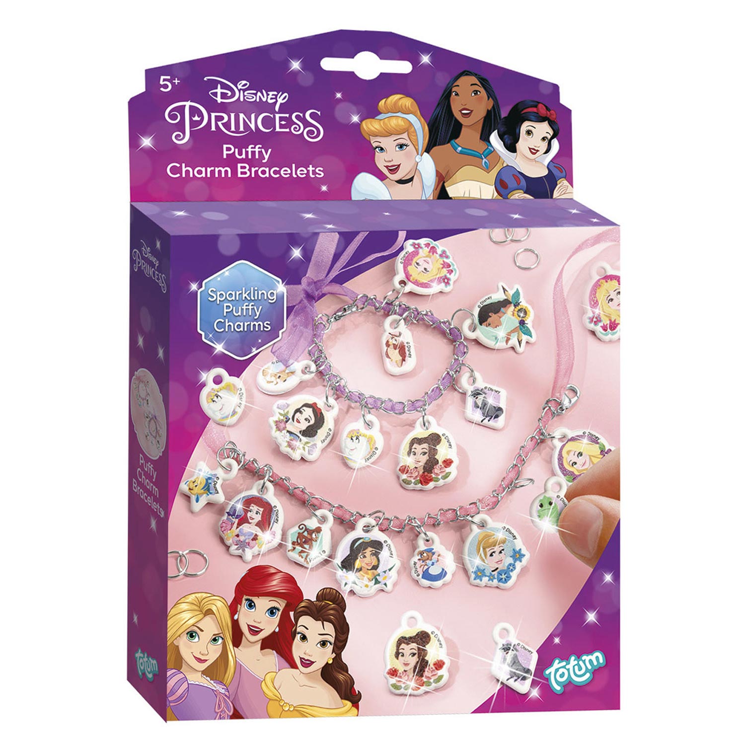 Totum Disney Princess - Puffy Bedelarmbandjes