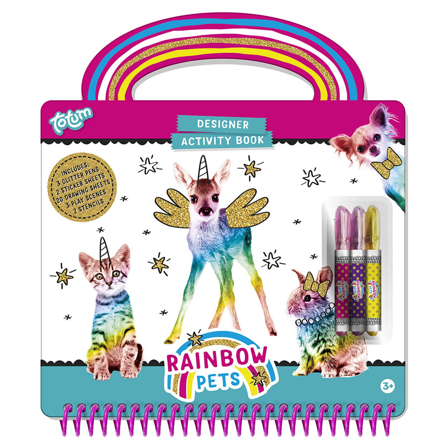 totum - Totum Rainbow Pets  - Activiteitenboek
