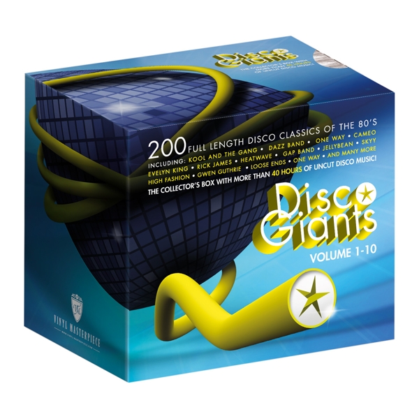 Various Artists - Disco Giants Volume 1-10 (200 Full Length Disco Classics Of The 80's) (10 CD) (Remastered)