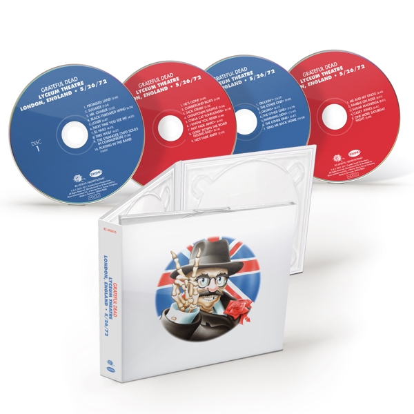 The Grateful Dead - Lyceum Theatre London, England 5/26/72 (4 CD)