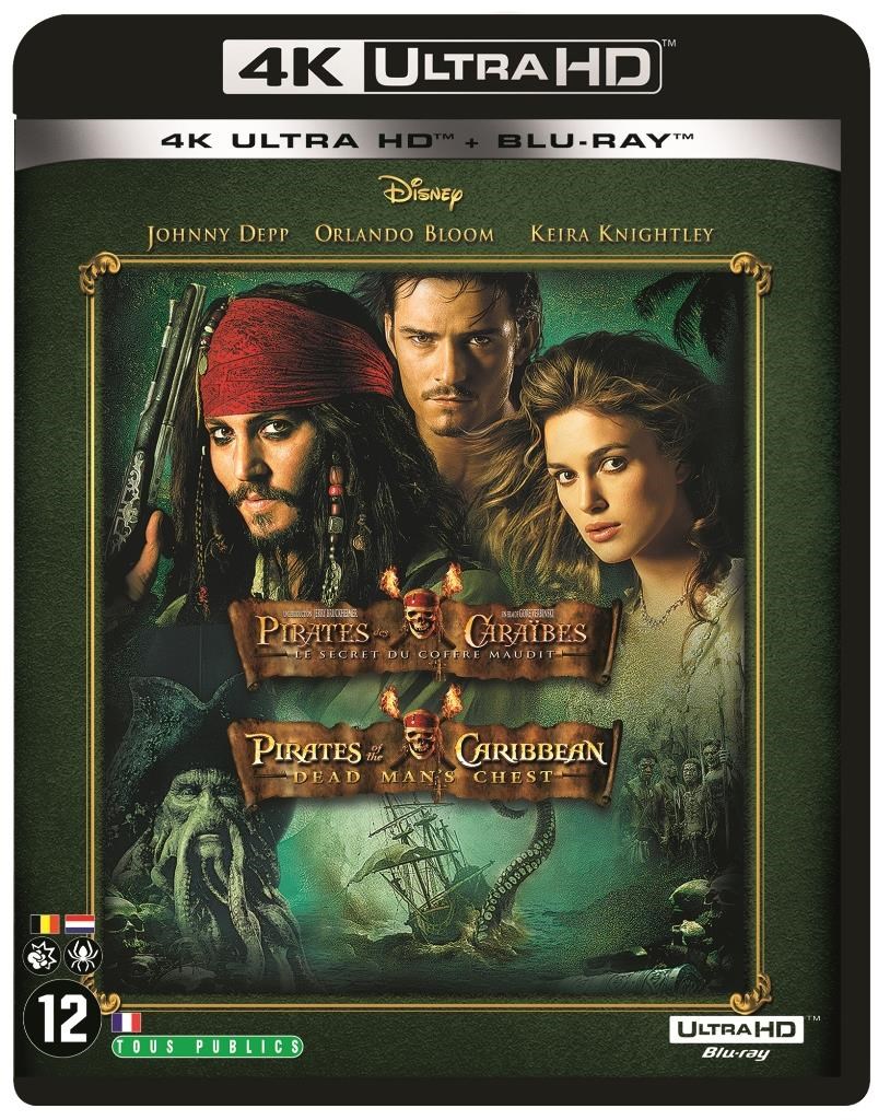 Pirates of The Caribbean - Dead Man's Chest (4K Ultra HD Blu-ray)