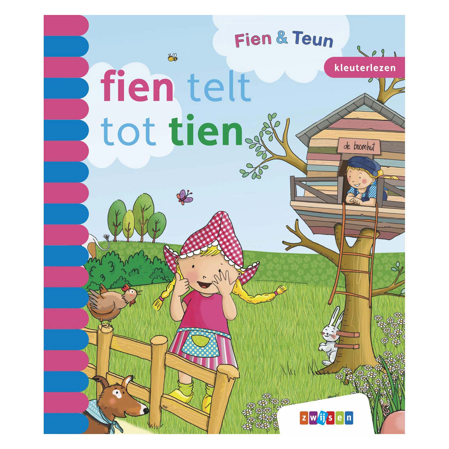 WPG Uitgevers - Kleuterlezen - Fien & Teun - fien telt tot tien