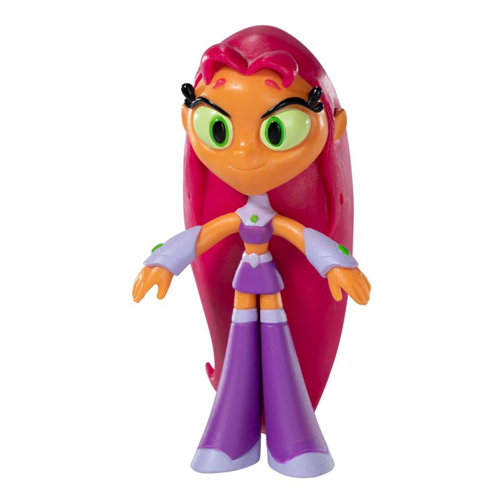 Teen Titan Go! - Teen Titan Go! Starfire Mini Bendyfig Figurine (4.25 Inch/11cm) (Merchandise Collectible)