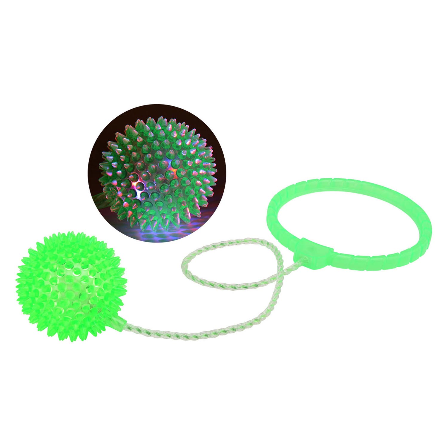 Johntoy - Enkelspringbal met Licht