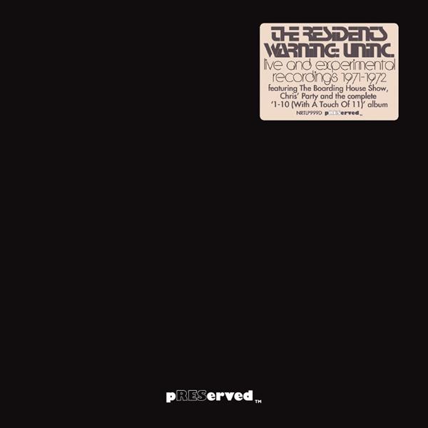 The Residents - Warning: Uninc. (Live And Experimental Recordings 1971-1972) (LP)